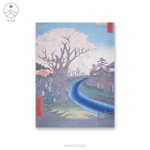 職人手作木版畫【江戶春華 · 墨堤櫻漫】