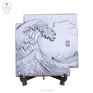 三州鬼瓦工芸品-海浪 三州鬼瓦工芸品-海浪